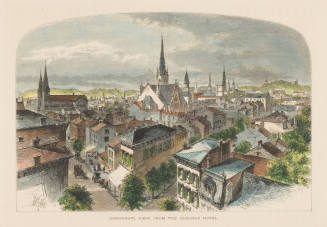 Cincinnati, View from the Carlisle Hotel