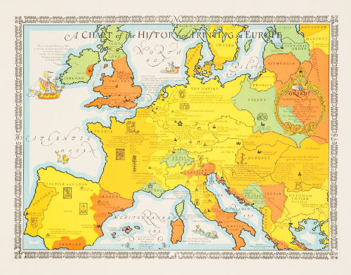 A Chart of the History of Printing in Europe