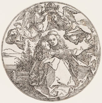 Virgin with the Child Crowned by two Angels