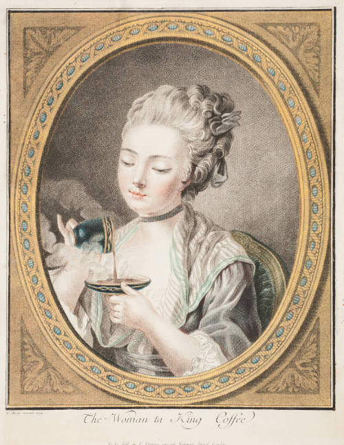 The Woman Taking Coffee