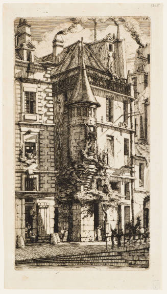 Tourelle, Rue de la Tixeranderie