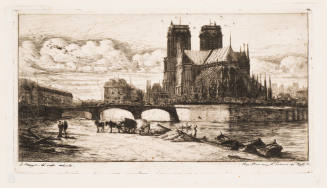 L'abside de Notre Dame de Paris
