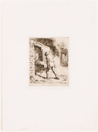 Le payson rentrant du fumier