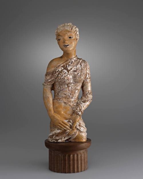 Figure: Nude with Brown Scarf