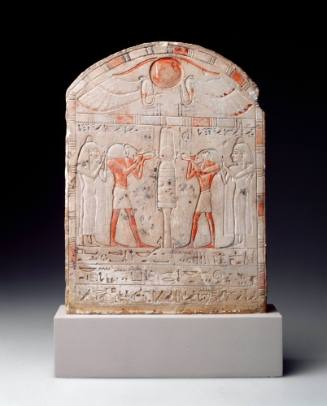Round-Topped Funerary Stele of Ta-Khaa-En-Bastet