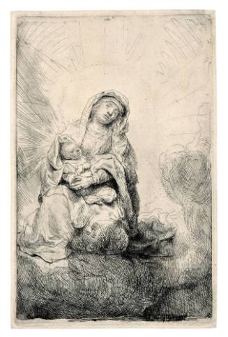 Virgin and Child in the Clouds
