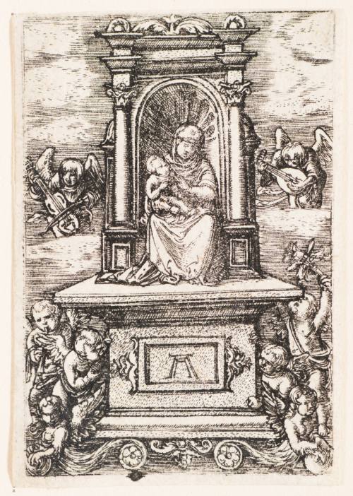 Virgin and Child Enthroned