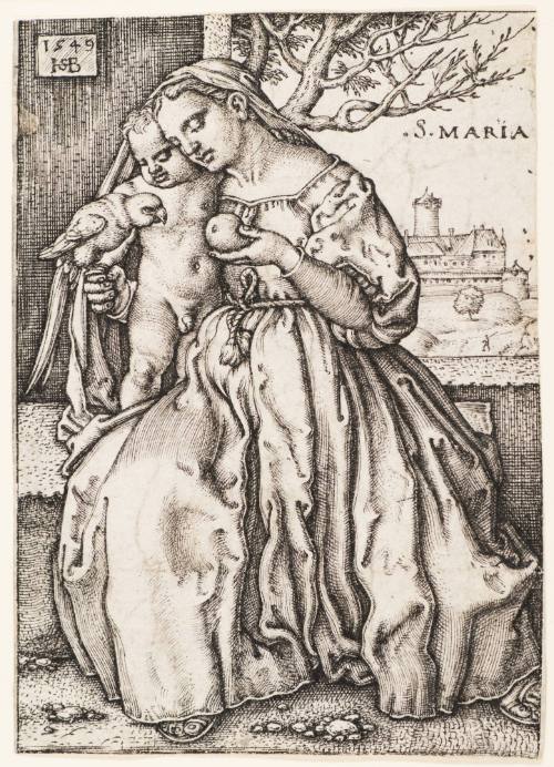 The Virgin and Child with a Parrot