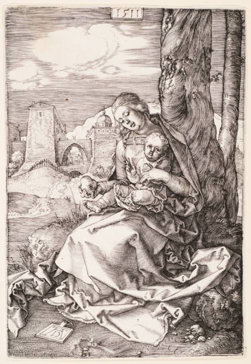 The Virgin and Child with a Pear