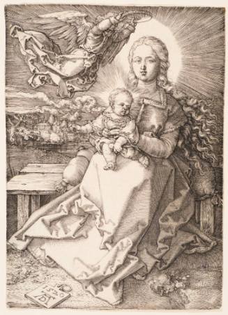 Virgin Crowned by an Angel