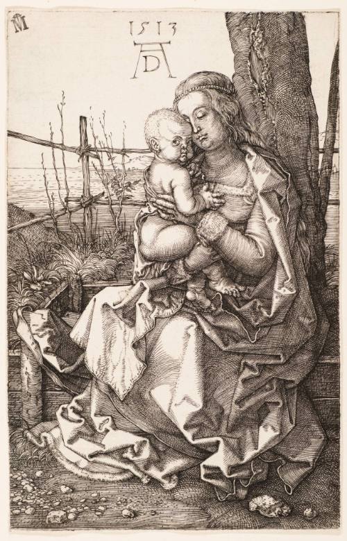 Virgin Seated by a Tree