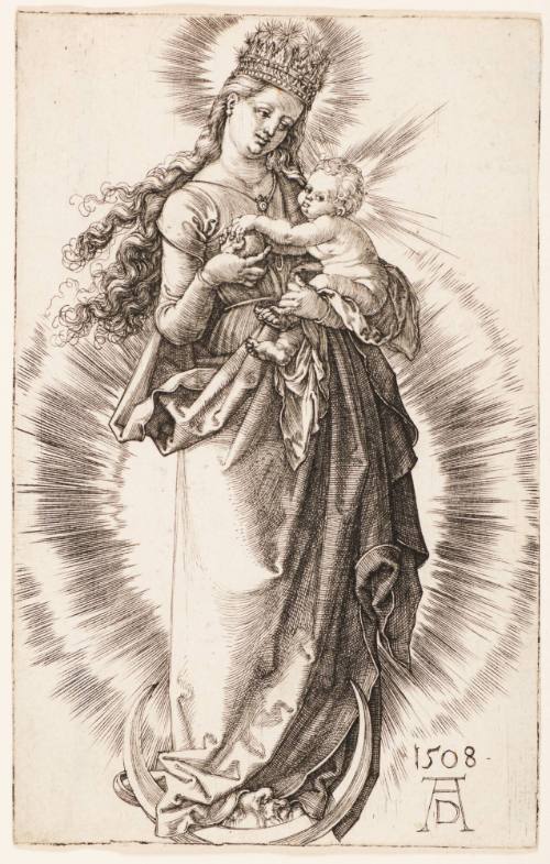 Virgin on the Crescent with a Crown of Stars