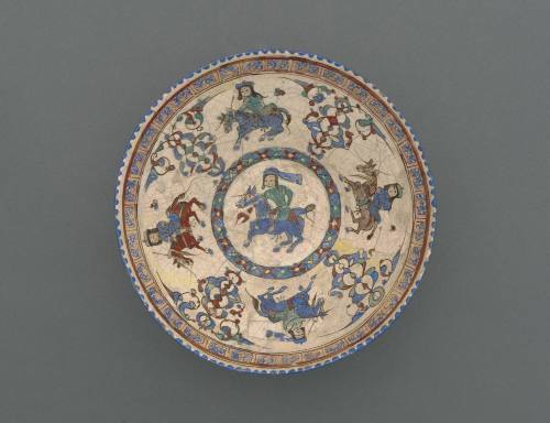 Bowl Decorated with Horsemen