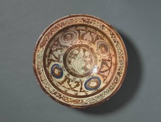 Bowl with Arabesques and Vegetal Design