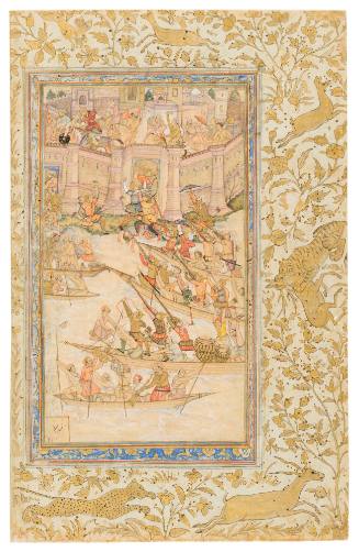 The Capture of the Fort at Gadhi