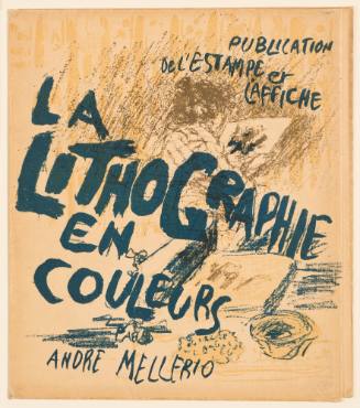 Cover for the book "La Lithographie en Couleurs"