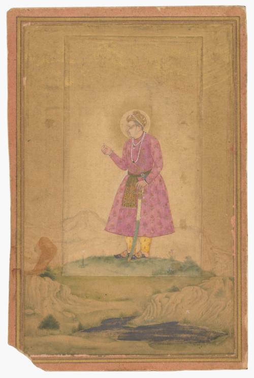 Standing Portrait of Akbar