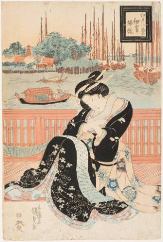 Returning Sails at Tsukuda Island (Tsukudajima no kihan)