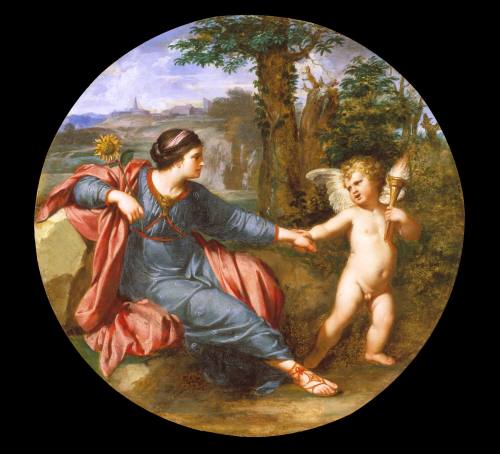 Clytie with Cupid