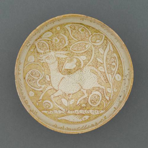 Bowl with Design of a Gazelle