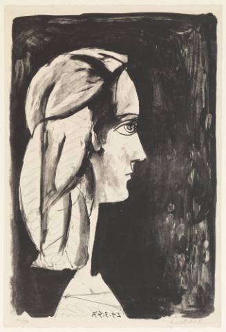 Profile with Black Background [Profil au fond noir]