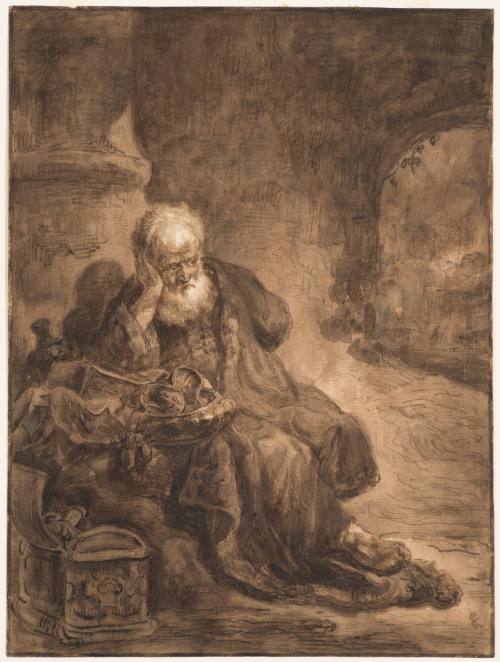 Jeremiah Weeping Over the Destruction of Jerusalem