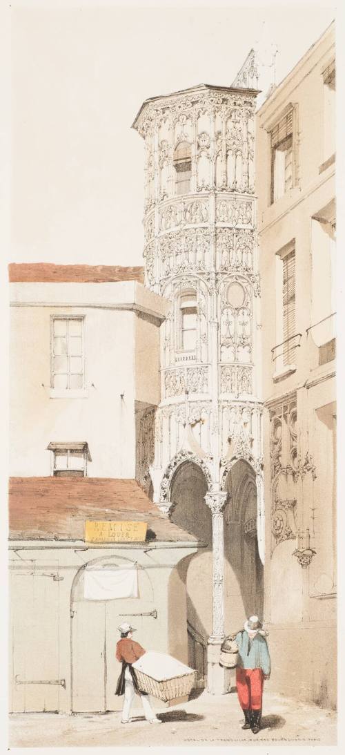 Hotel de la Tremouille, Rue des M\Bourdonnois, Paris