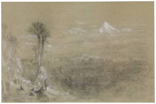 Study for Painting, "Happy Valley of Rumley"