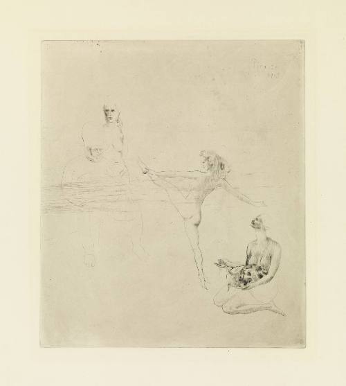 Salomé from the Saltimbanques