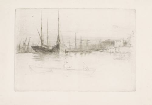 Steamboats off the Tower