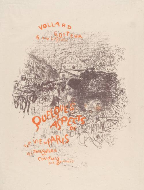 Album cover of "Some Scenes of Parisian Life" (Couverture de l'album "Quelque aspects de la vie de Paris"