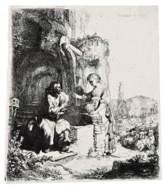 Christ and the Woman of Samaria Among the Ruins