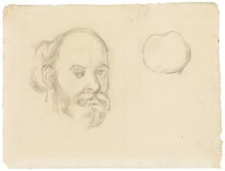 Self-Portrait and Apple