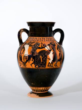 Black-Figure Amphora: Herakles and Busiris