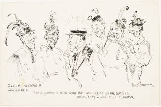 Feels Queer to Have Your Hat Laughed at by the Natives, When They Wear Such Topgear