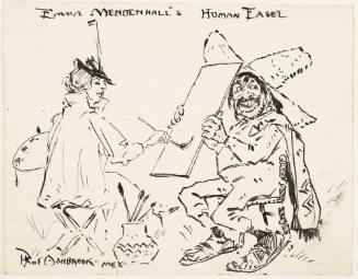 Emma Mendenhall's Human Easel