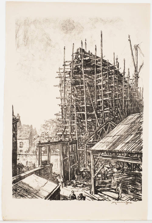 Building a Liner at Greenock