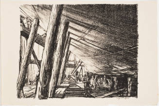 Building a Cross Channel Train Ferry (Underneath the Bow)
