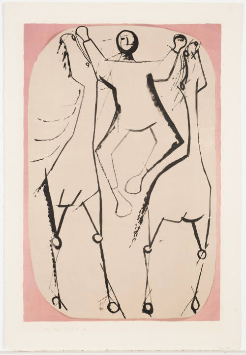 Acrobat with Horses