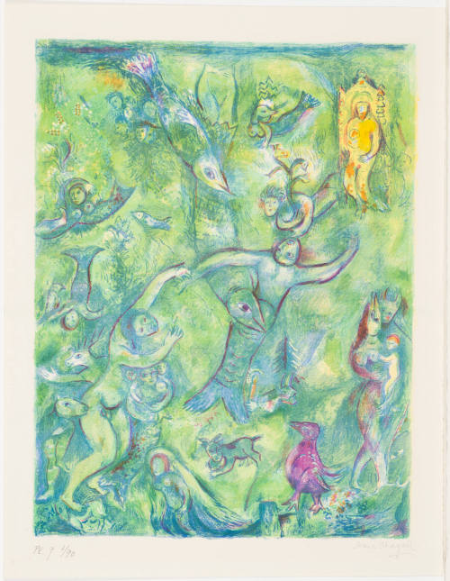 Abdullah Discovered Before Him and on His Right and Left Mountains of Water and Solaced Himself by Gazing Thereon and on the Various Sort of Fish. Some of Them Favoured Buffaloes,Other Oxen and Others Dogs and Yet Others Human Beings...