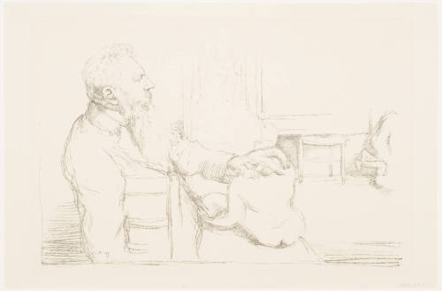Rodin in His Room