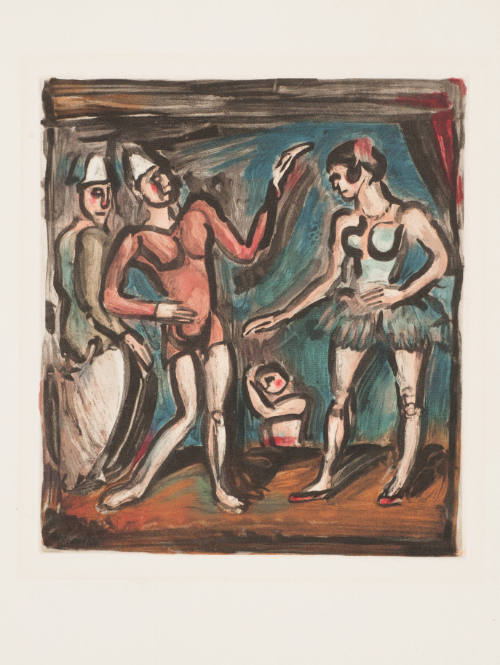 Two Clowns and a Dancer