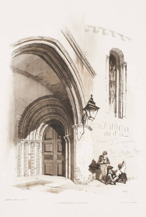 Doorway, Temple Church