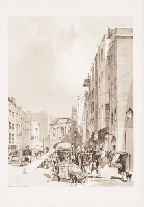 Temple Bar, from the Strand