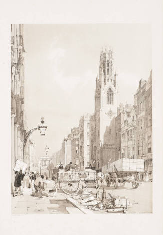 St. Dunstan's, & C. Fleet Street