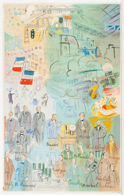 Plate No. 3 from La fée électricité