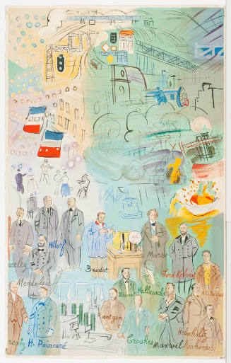 Plate No. 3 from La fée électricité