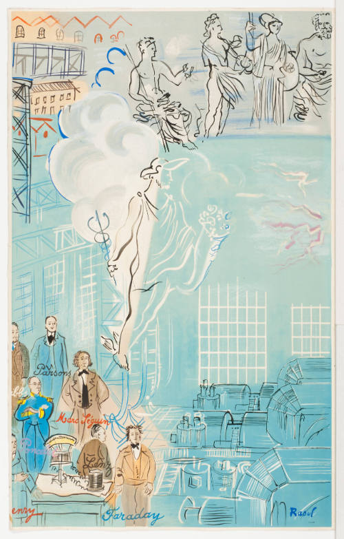 Plate No. 5 from La fée électricité