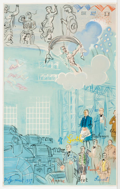 Plate No. 6 from La fée électricité