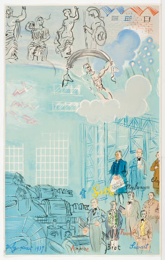 Plate No. 6 from La fée électricité